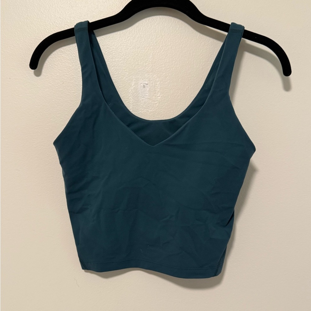 Lululemon tank top emerald green